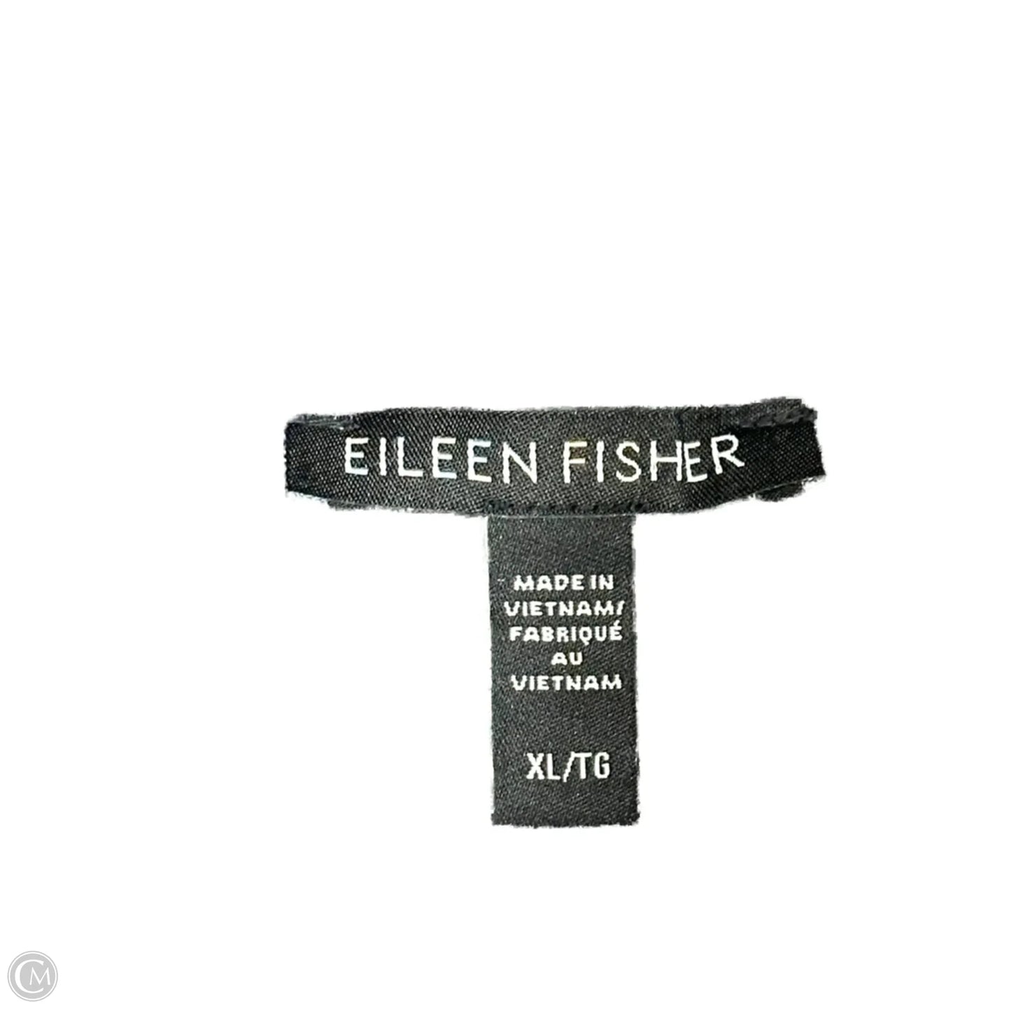 Top Long Sleeve Basic By Eileen Fisher In Grey, Size: Xl