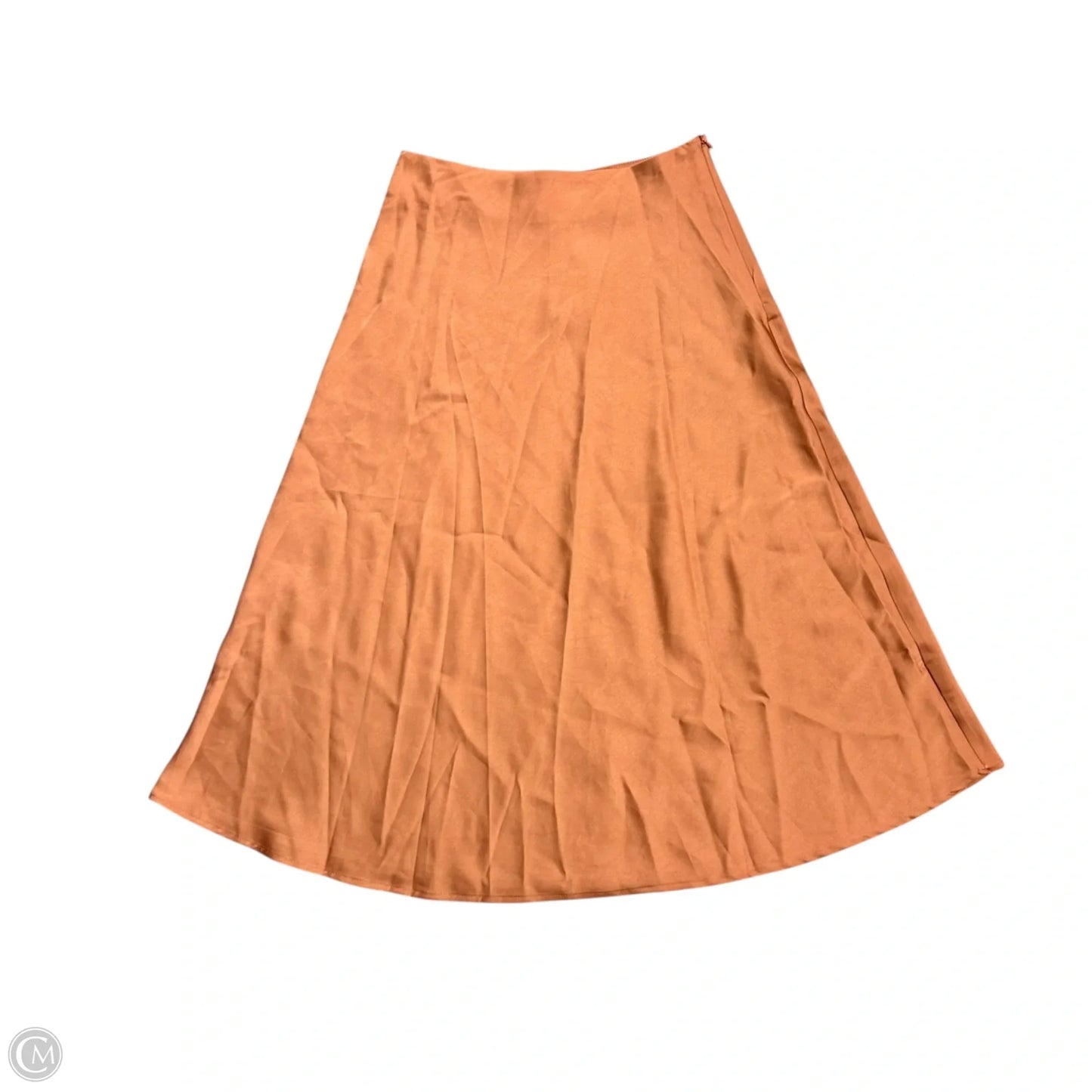 Skirt Maxi By Nasty Gal In Orange, Size: 8