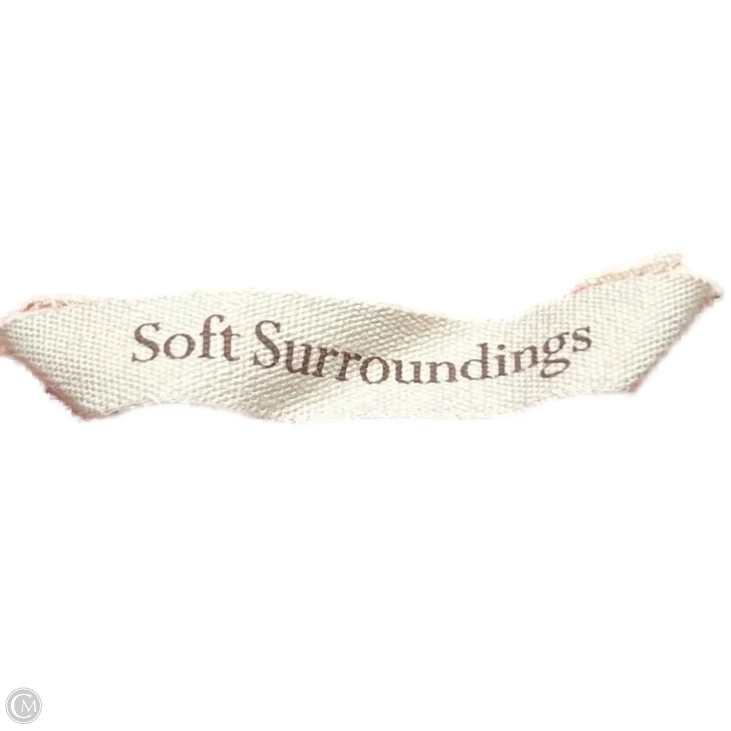 Sweater By Soft Surroundings In Peach, Size: L