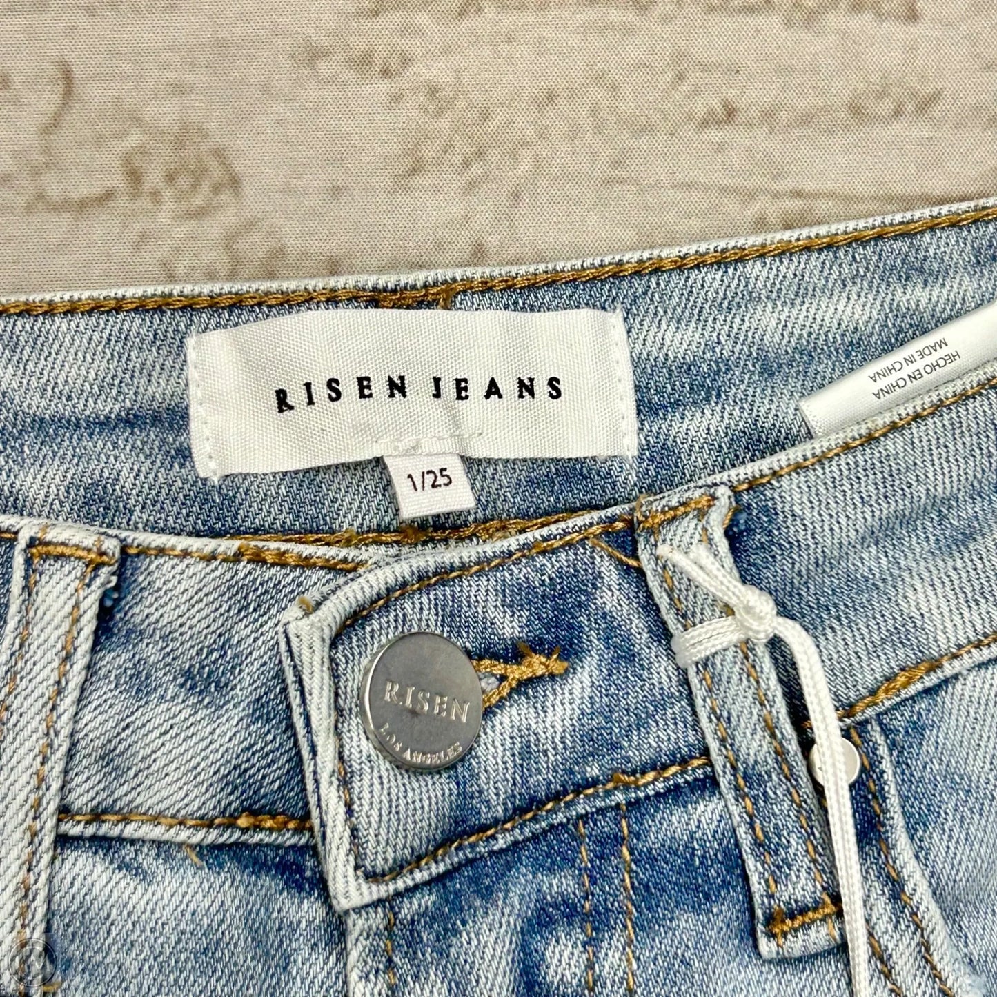 Jeans Flared By Risen In Blue Denim, Size: 2