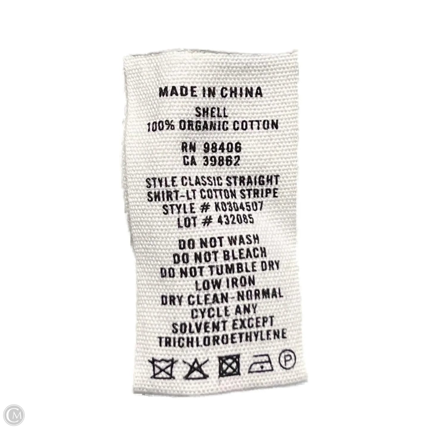 Top Long Sleeve By Theory In Blue & Green, Size: S