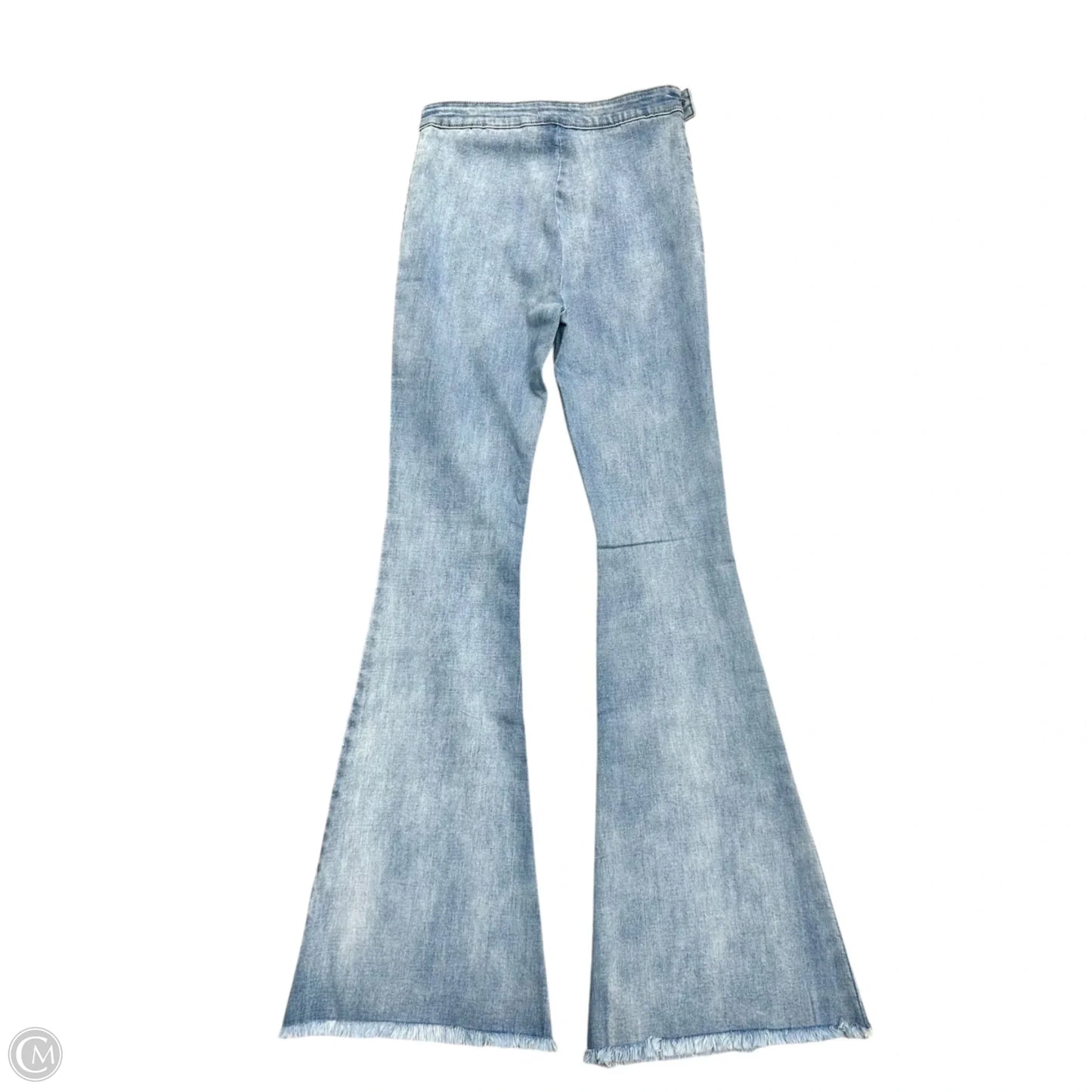 Jeans Flared By Pol In Blue Denim, Size: 4