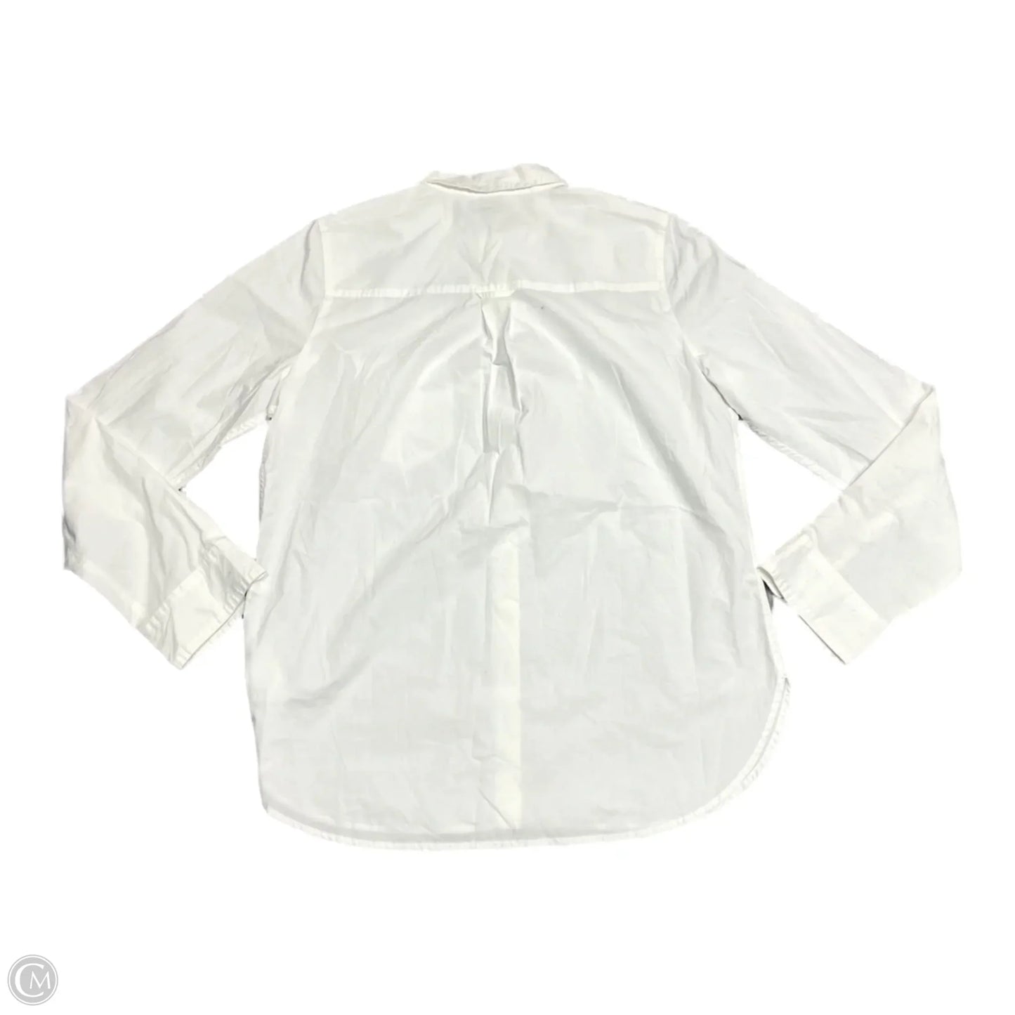 Top Long Sleeve By J. Crew In White, Size: L
