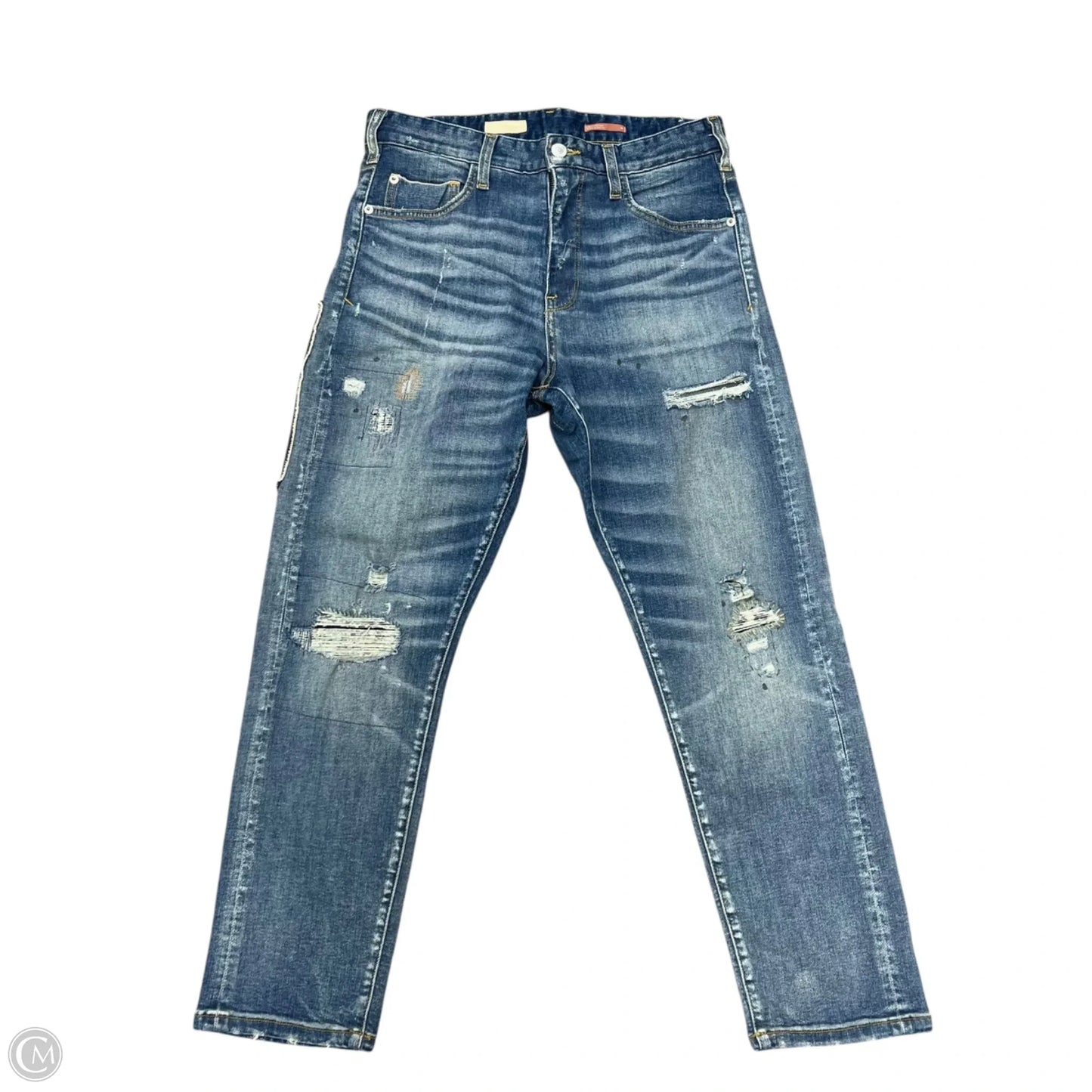 Jeans Skinny By Pilcro In Blue Denim, Size: 6