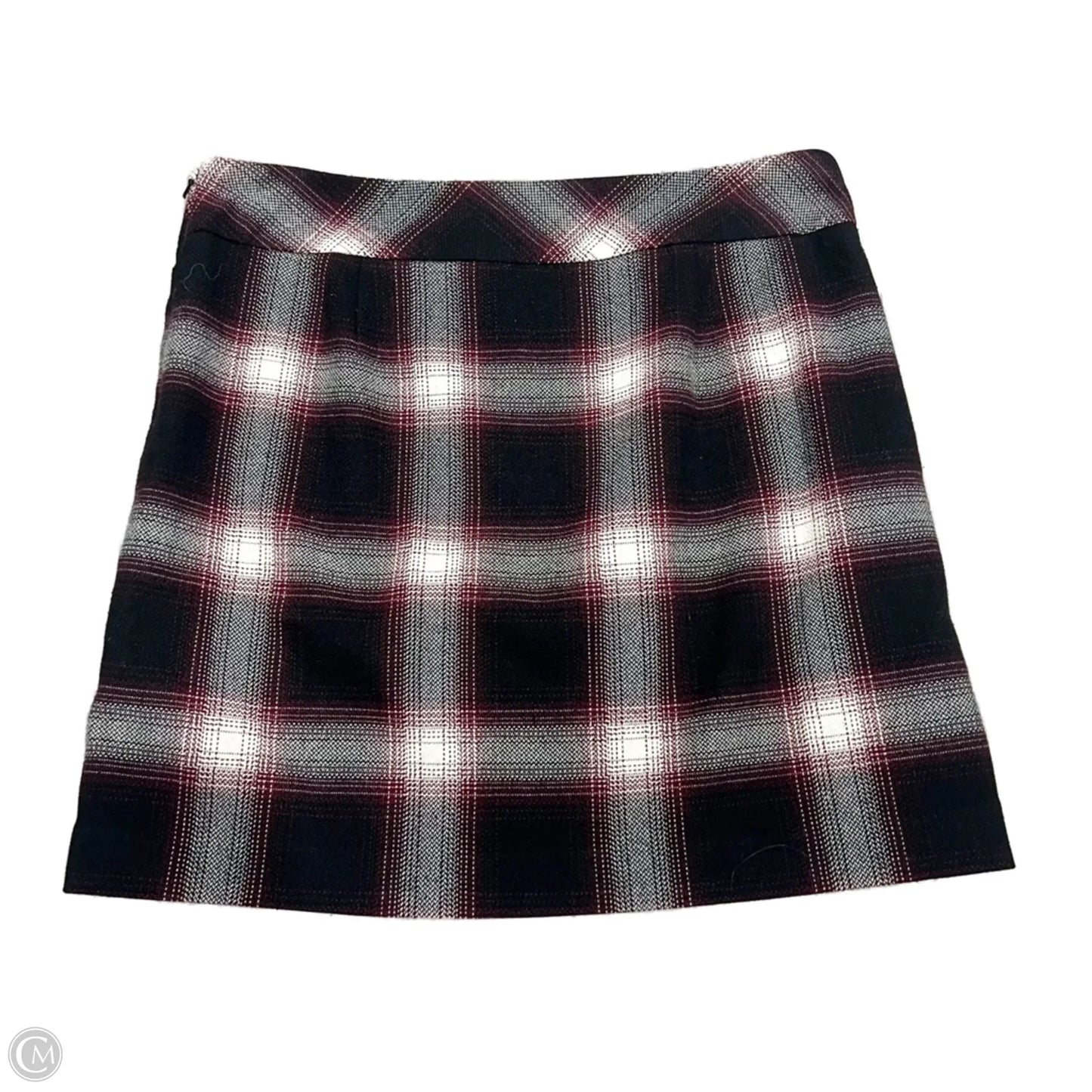 Skirt Mini & Short By Loft In Black & Red, Size: 8