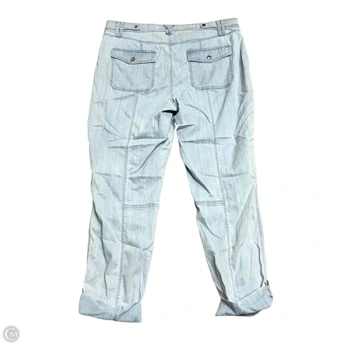 Jeans Straight By White House Black Market In Blue Denim, Size: 14