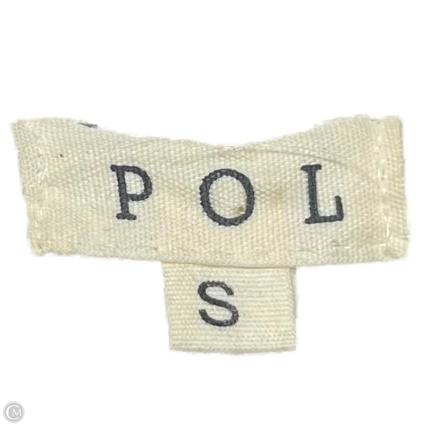 Sweater By Pol In Cream & Orange, Size: S