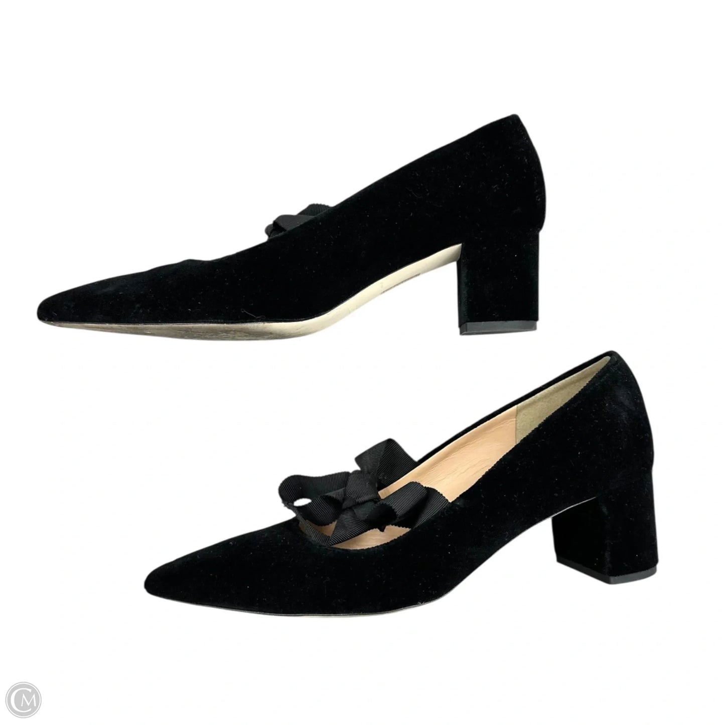 Shoes Heels Block By J. Crew In Black, Size: 9.5