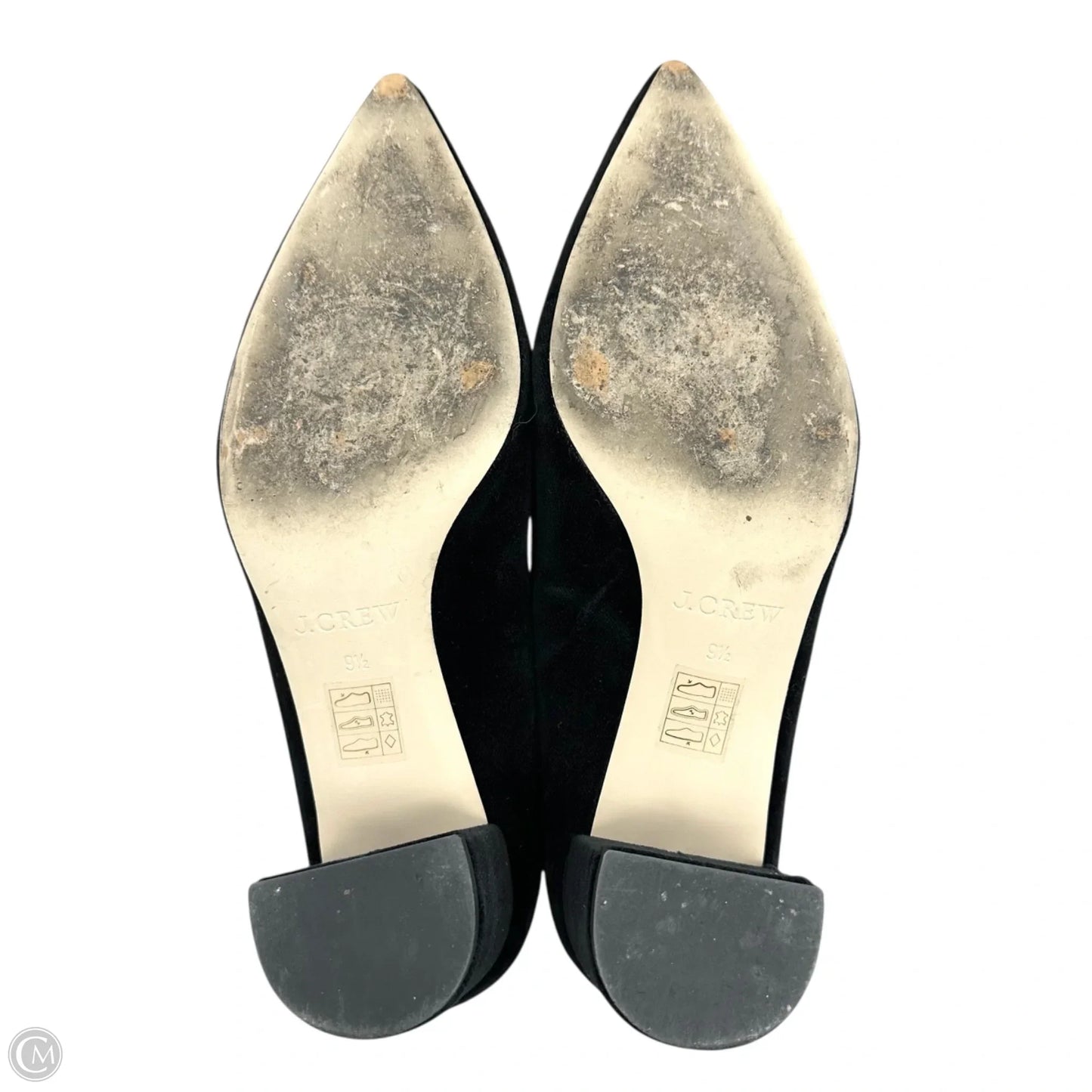 Shoes Heels Block By J. Crew In Black, Size: 9.5