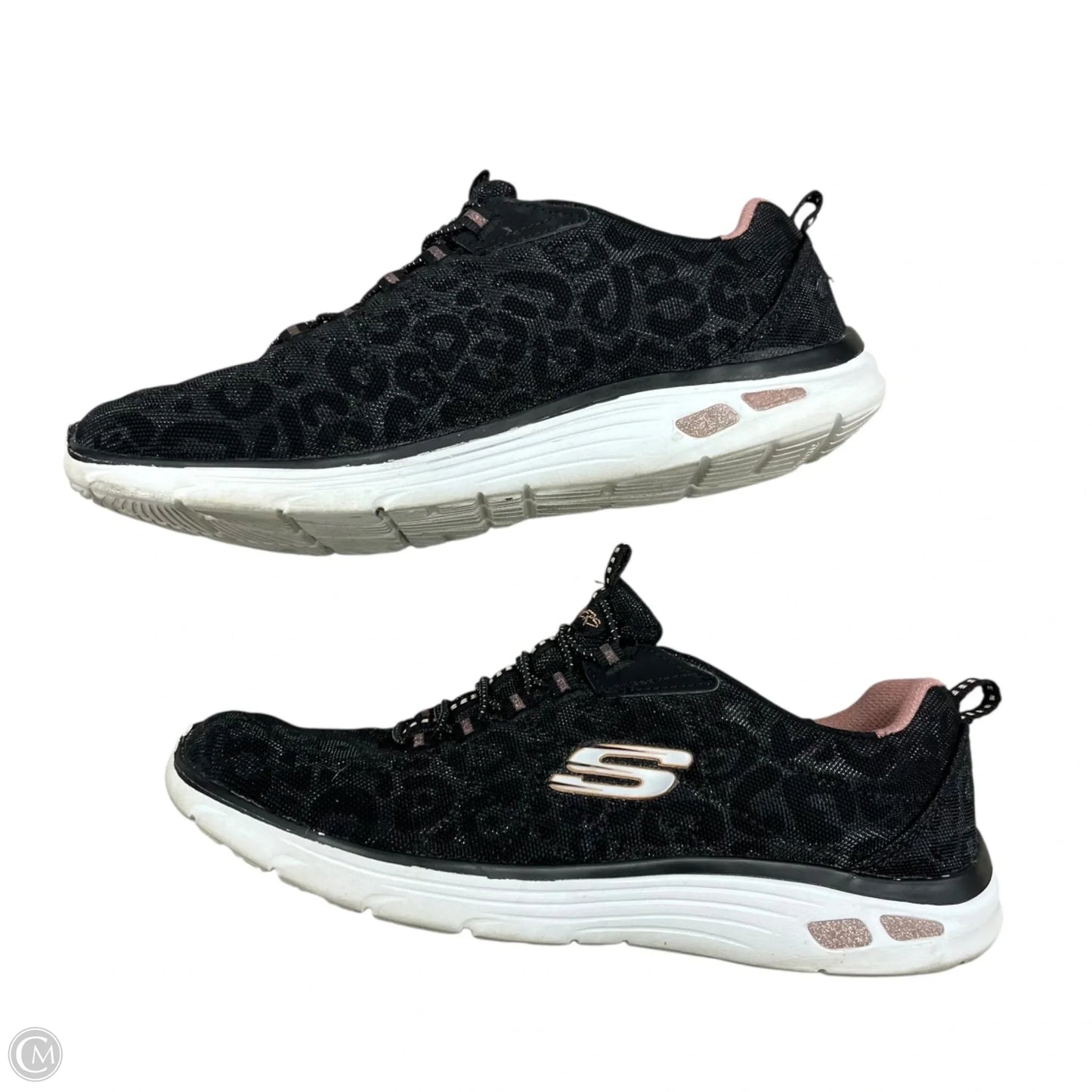 Shoes Athletic By Skechers In Black, Size: 7