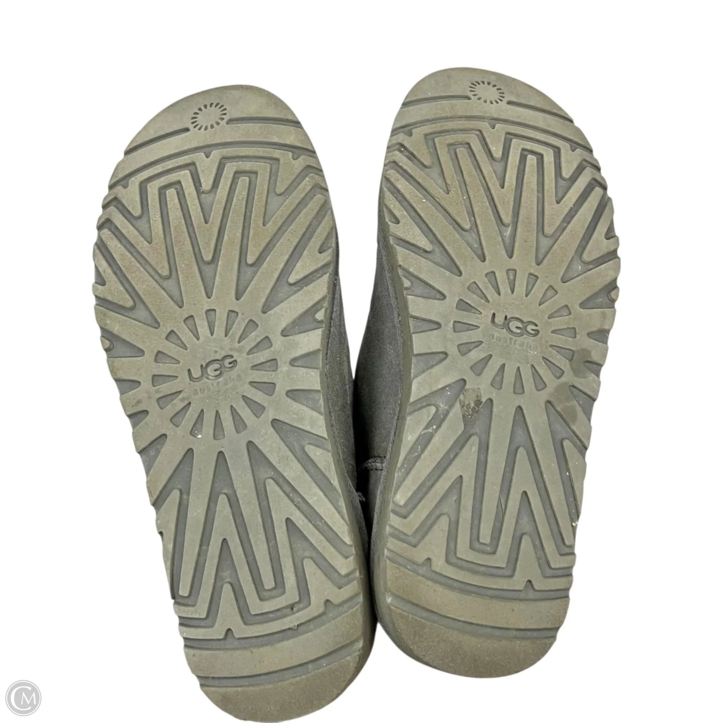 Boots Designer By Ugg In Grey, Size: 8