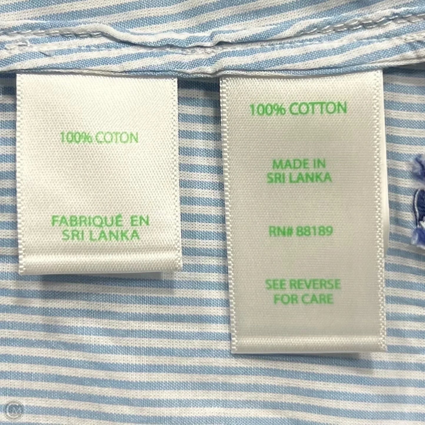 Top Long Sleeve Designer By Lilly Pulitzer In Blue, Size: Xl