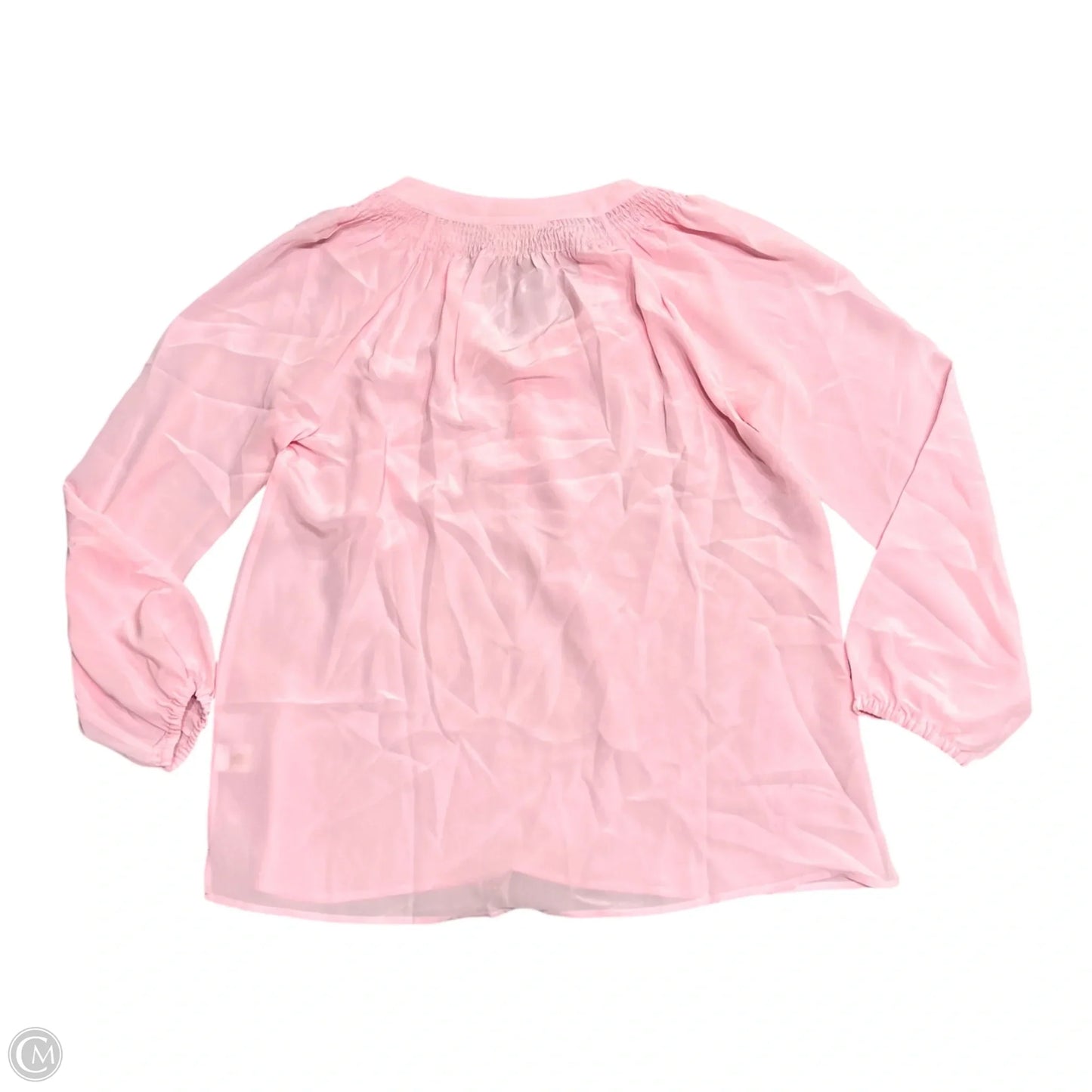 Top Long Sleeve Designer By Lilly Pulitzer In Peach, Size: L