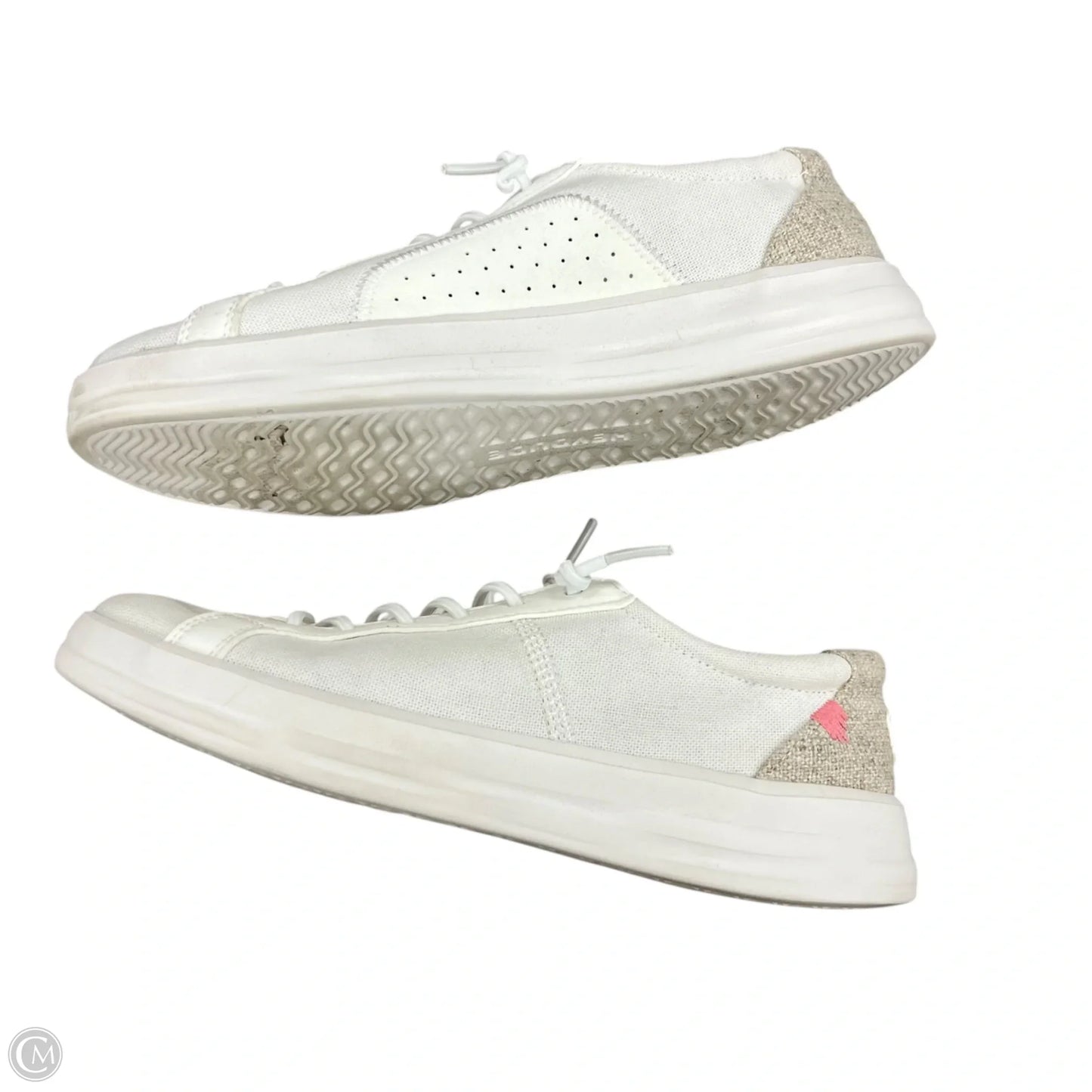 Shoes Sneakers By Hey Dude In White, Size: 8