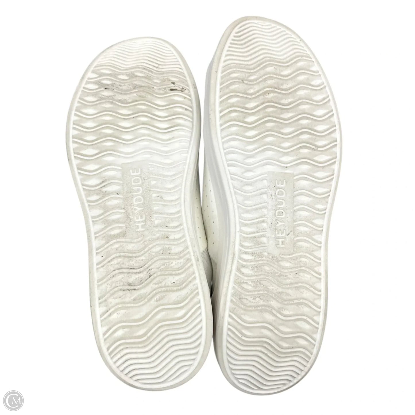 Shoes Sneakers By Hey Dude In White, Size: 8