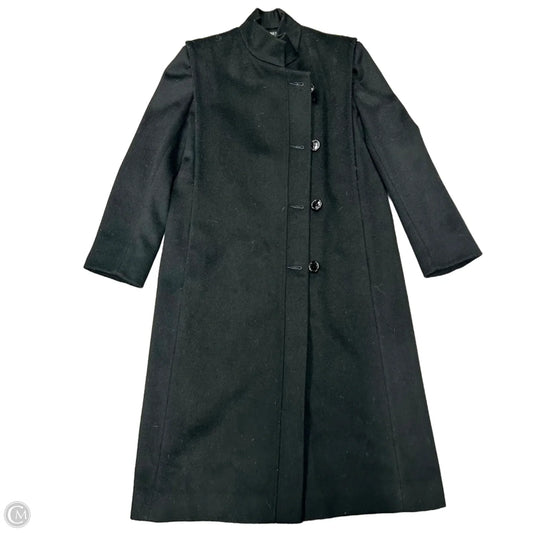 Coat Wool By Signature Coats By Miss Harwood In Black, Size: S