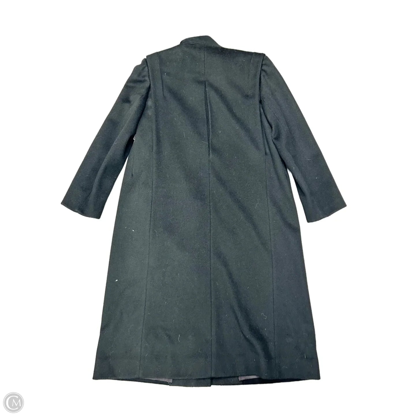 Coat Wool By Signature Coats By Miss Harwood In Black, Size: S