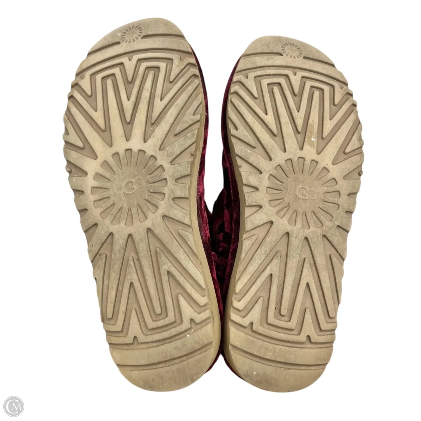 Boots Designer By Ugg In Red, Size: 8