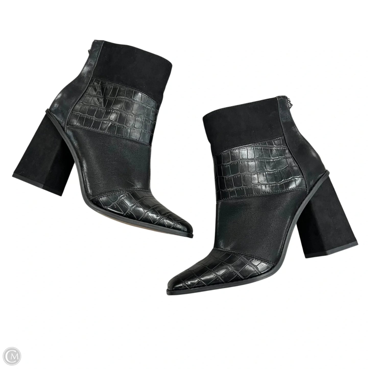 Boots Ankle Heels By Jessica Simpson In Black, Size: 9.5