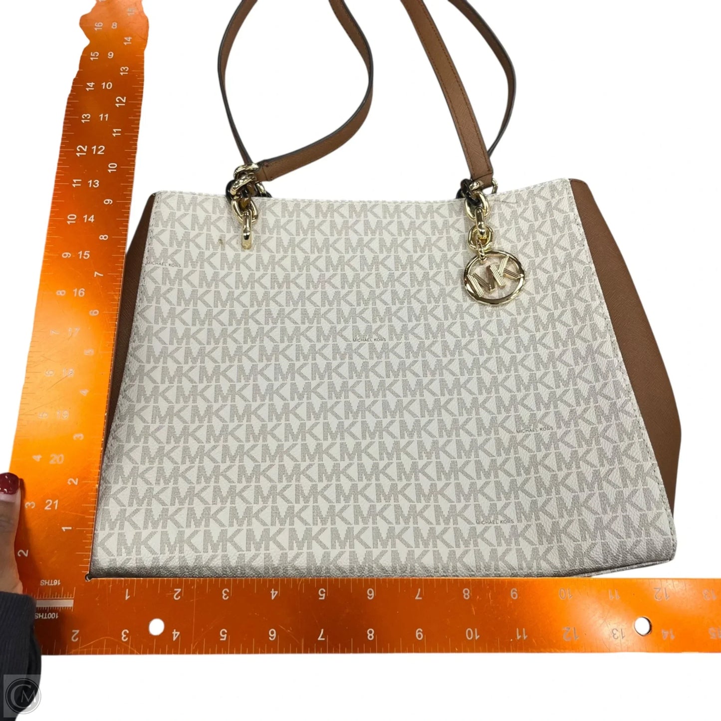 Handbag Designer By Michael Kors, Size: Large