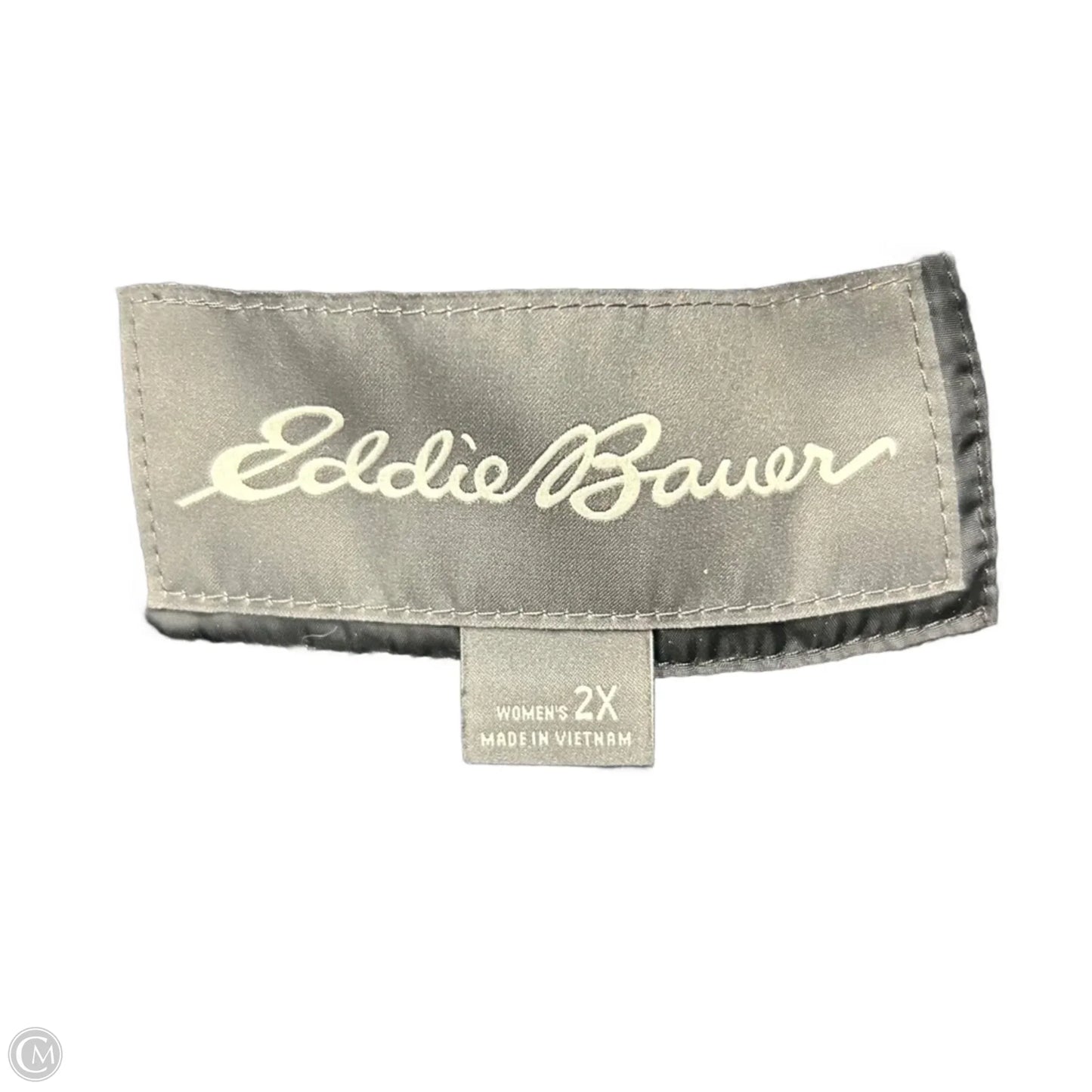 Coat Puffer & Quilted By Eddie Bauer In Black, Size: 2x