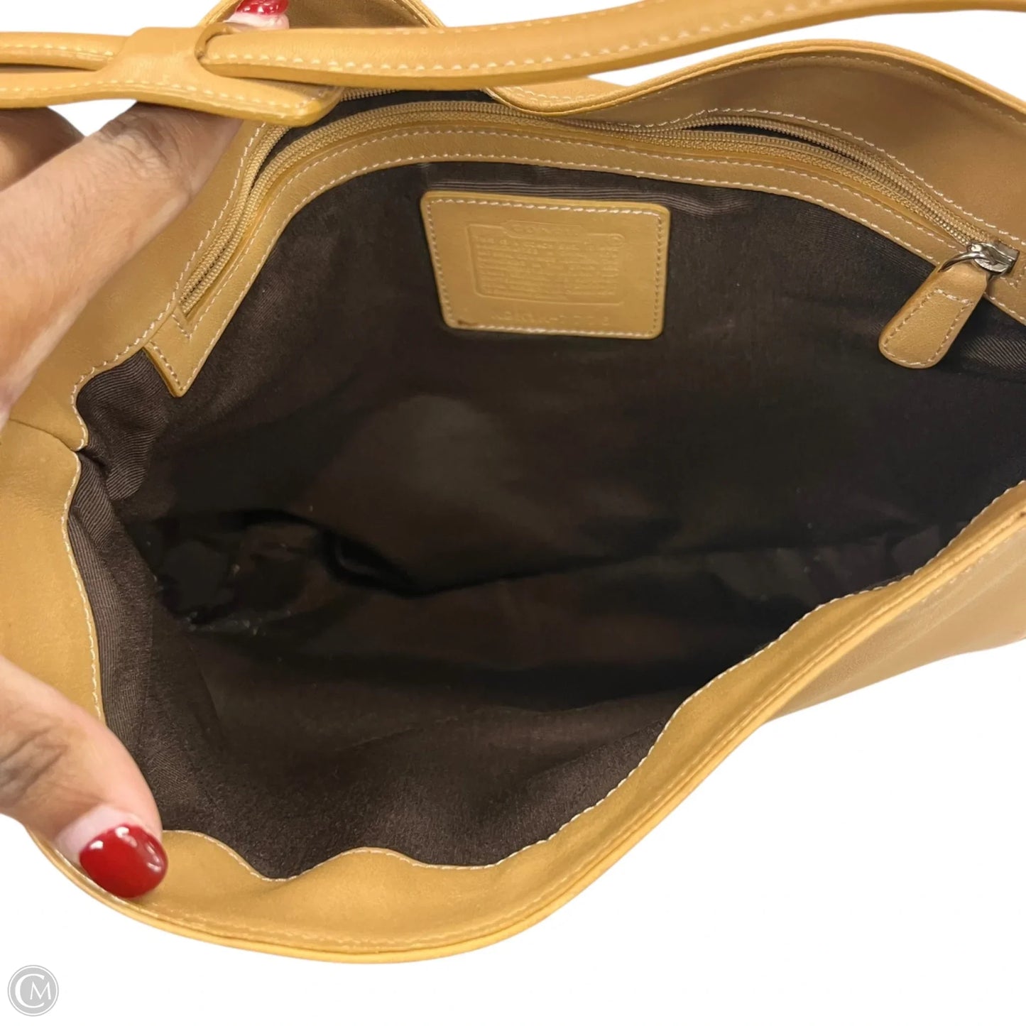 Handbag Designer By Coach, Size: Medium