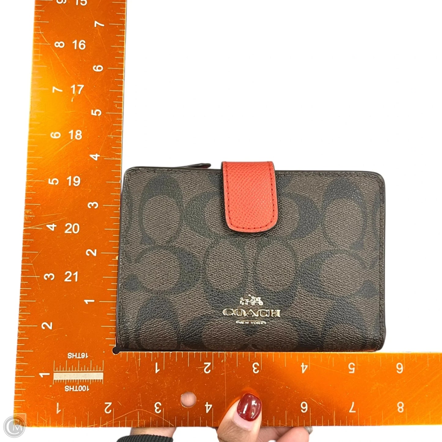 Wallet Designer By Coach, Size: Small