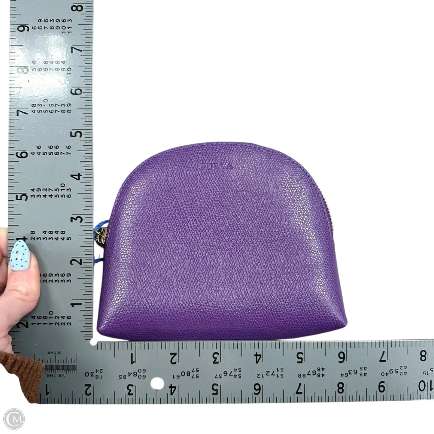 Makeup Bag Luxury Designer By Furla, Size: Medium