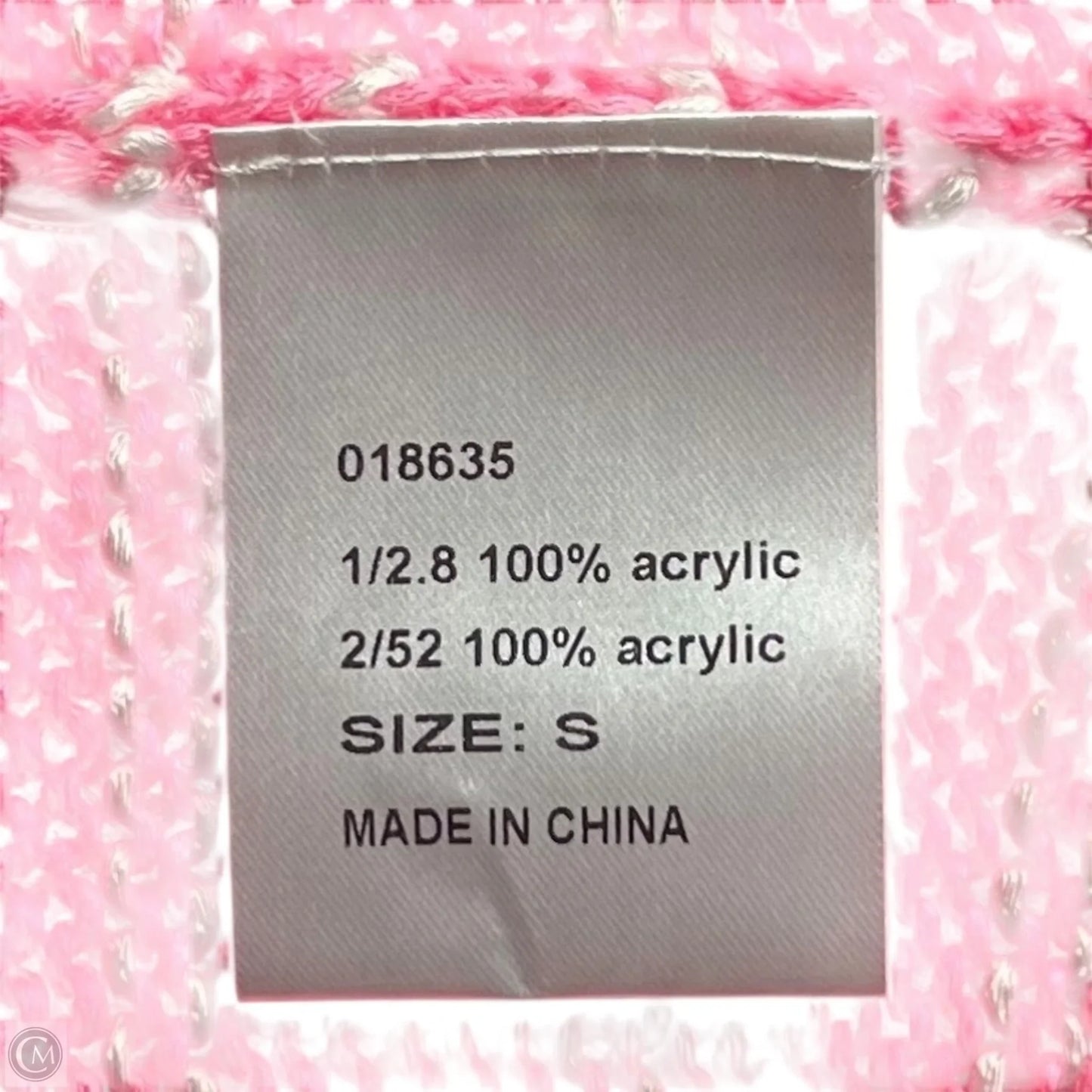 Sweater Designer By Lilly Pulitzer In Pink & White, Size: S