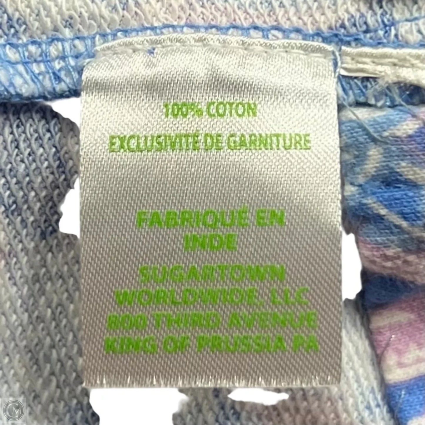 Sweatshirt Designer By Lilly Pulitzer In Blue & Pink, Size: S