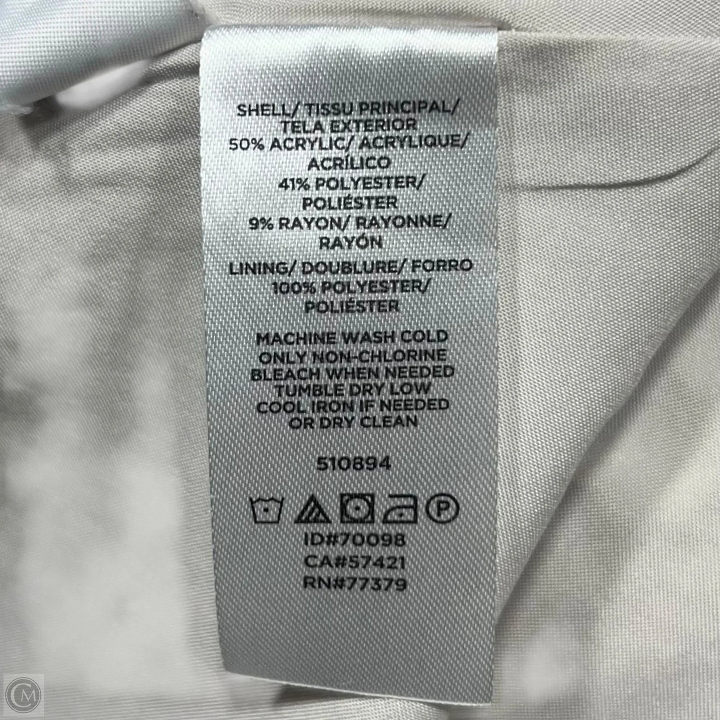 Skirt Maxi By Ann Taylor In Cream, Size: 14