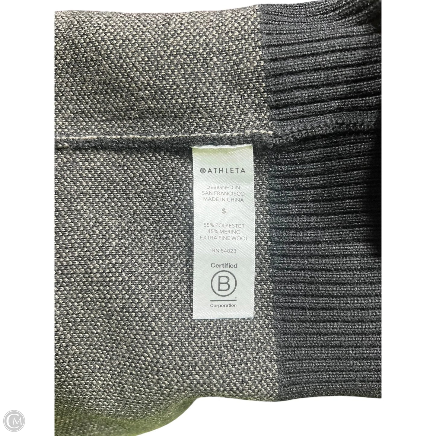 Sweater By Athleta In Black & Brown, Size: S