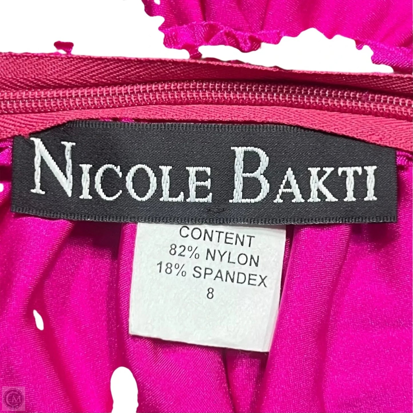 Dress Party Long By Nicole Bakti In Pink, Size: M