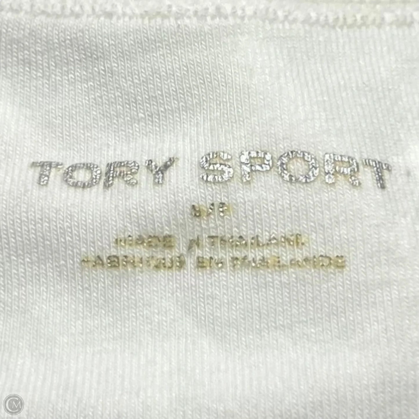 Top Sleeveless Designer By Tory Burch In Cream, Size: S