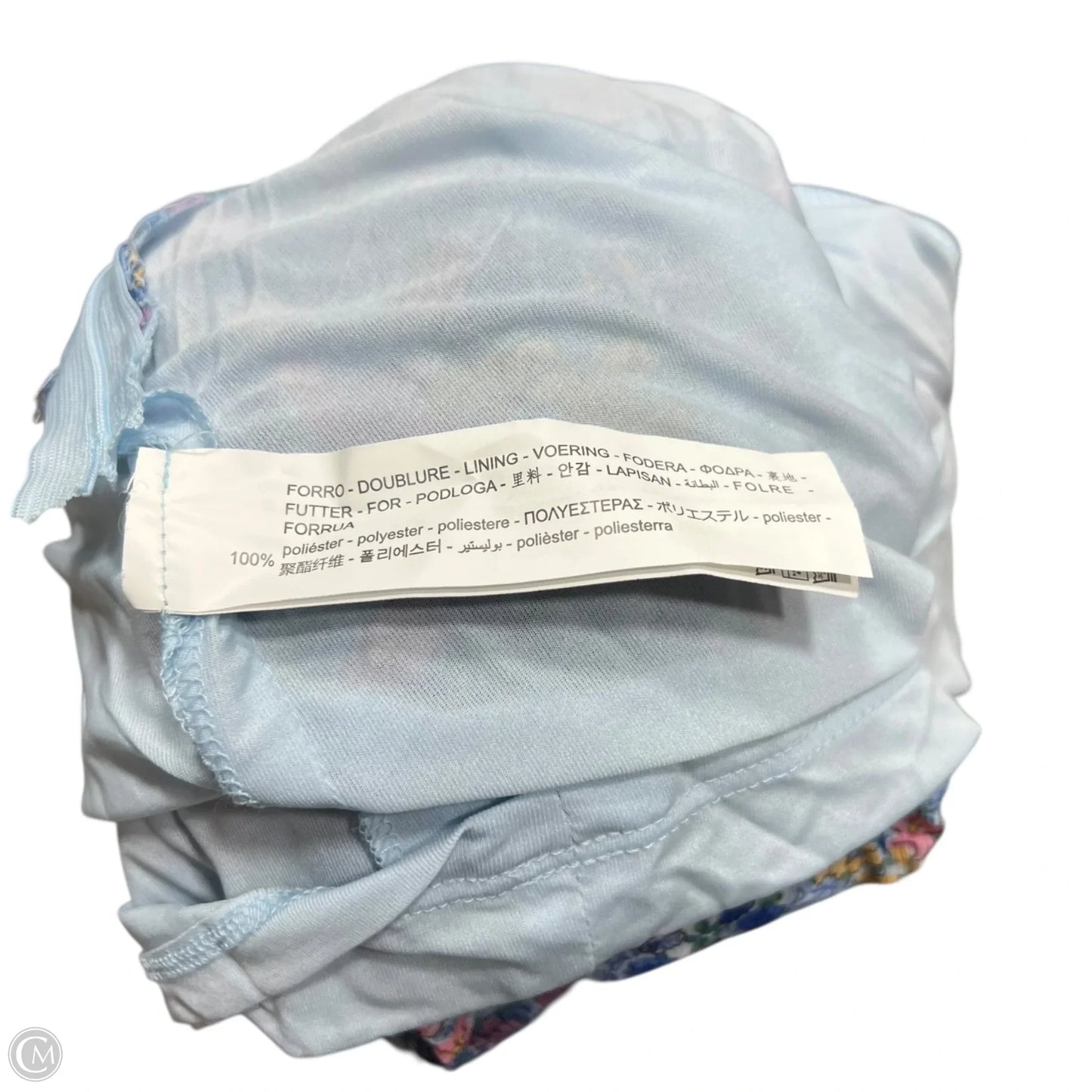 Dress Casual Short By Zara In Blue & Pink, Size: Xs