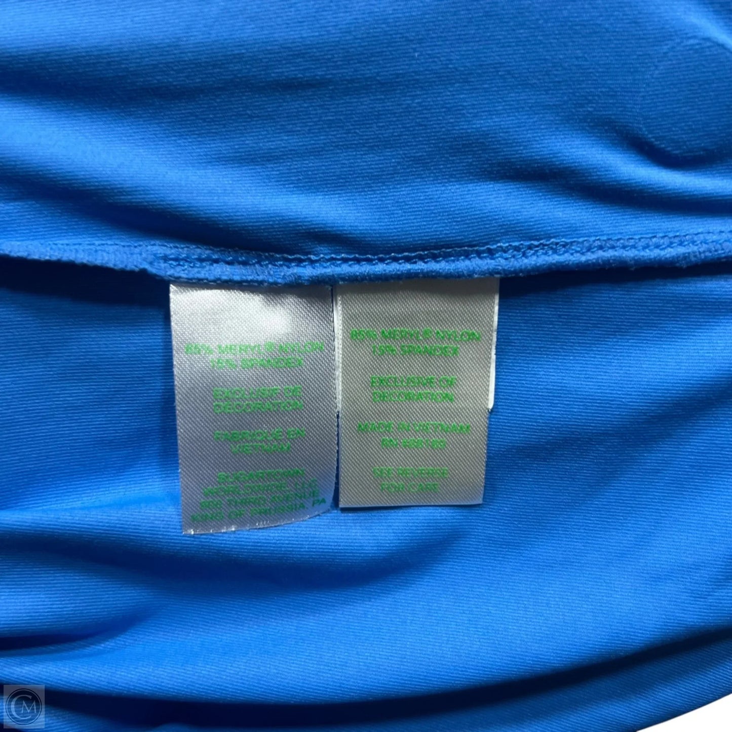 Top Short Sleeve Designer By Lilly Pulitzer In Blue, Size: S