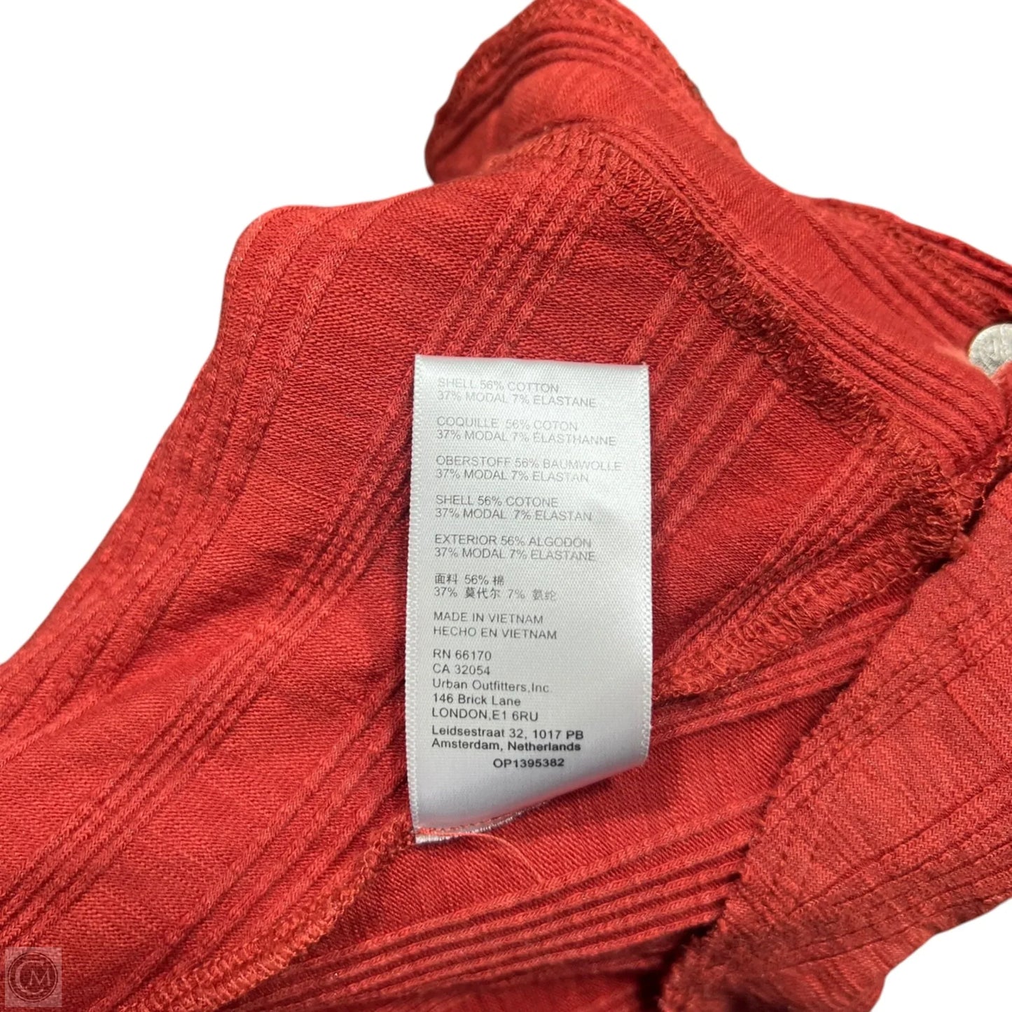 Top Long Sleeve By Anthropologie In Orange, Size: 1x