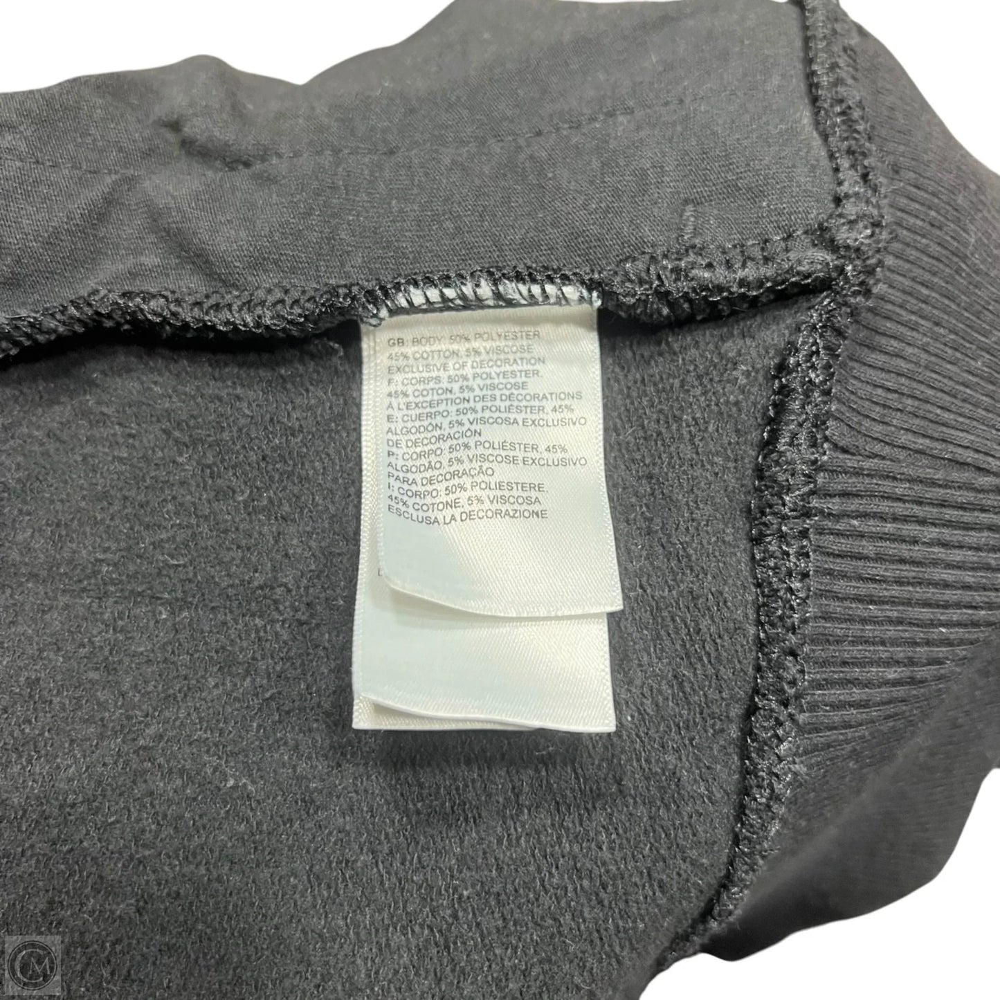 Athletic Sweatshirt Hoodie By The North Face In Black, Size: Xxl