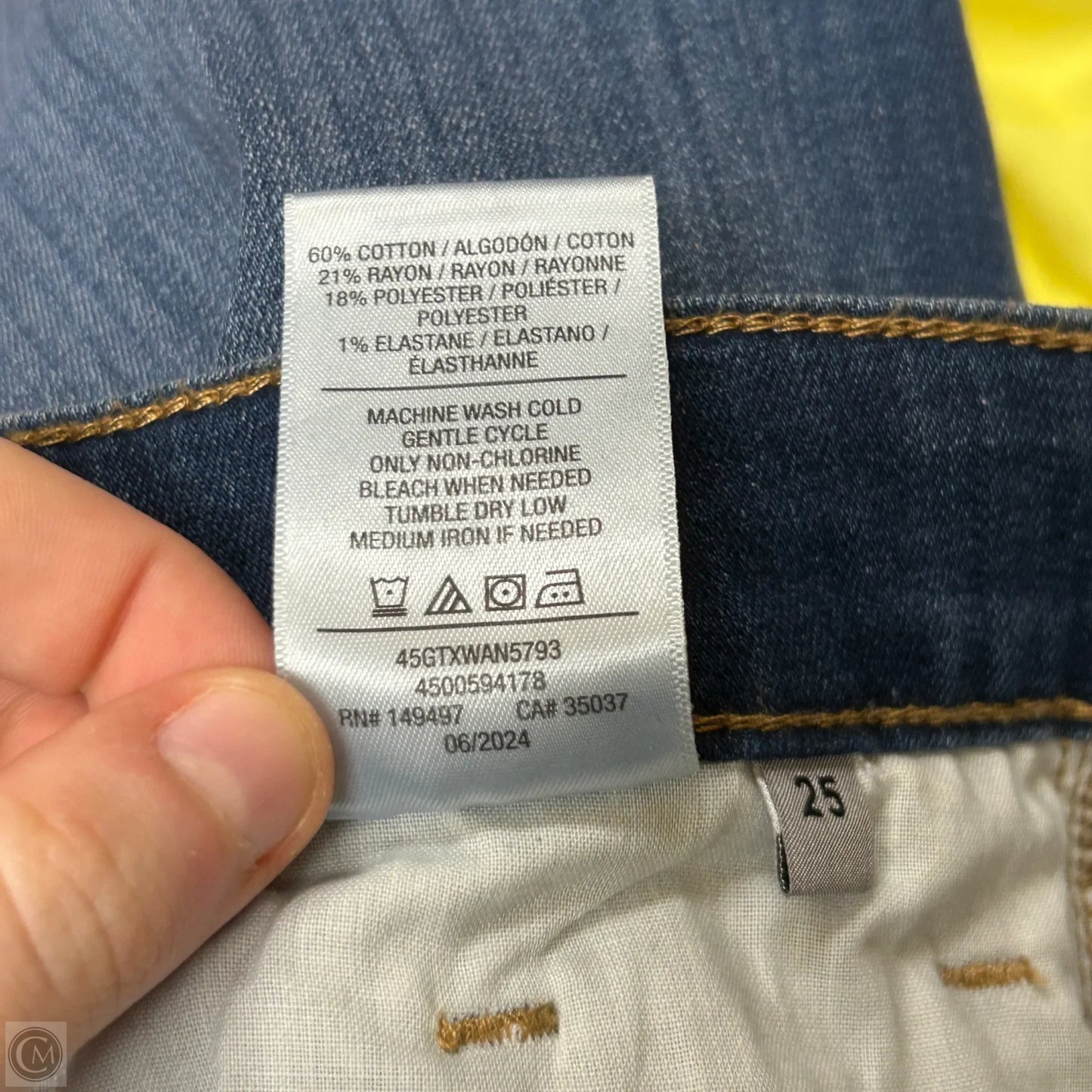 Jeans Wide Leg By Joes Jeans In Blue Denim, Size: 2