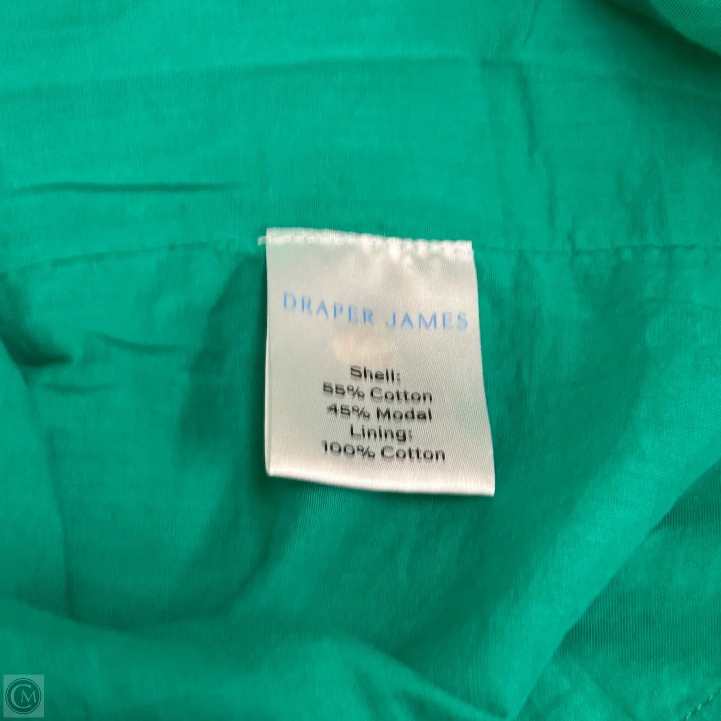 Dress Casual Midi By Draper James In Green & White, Size: M