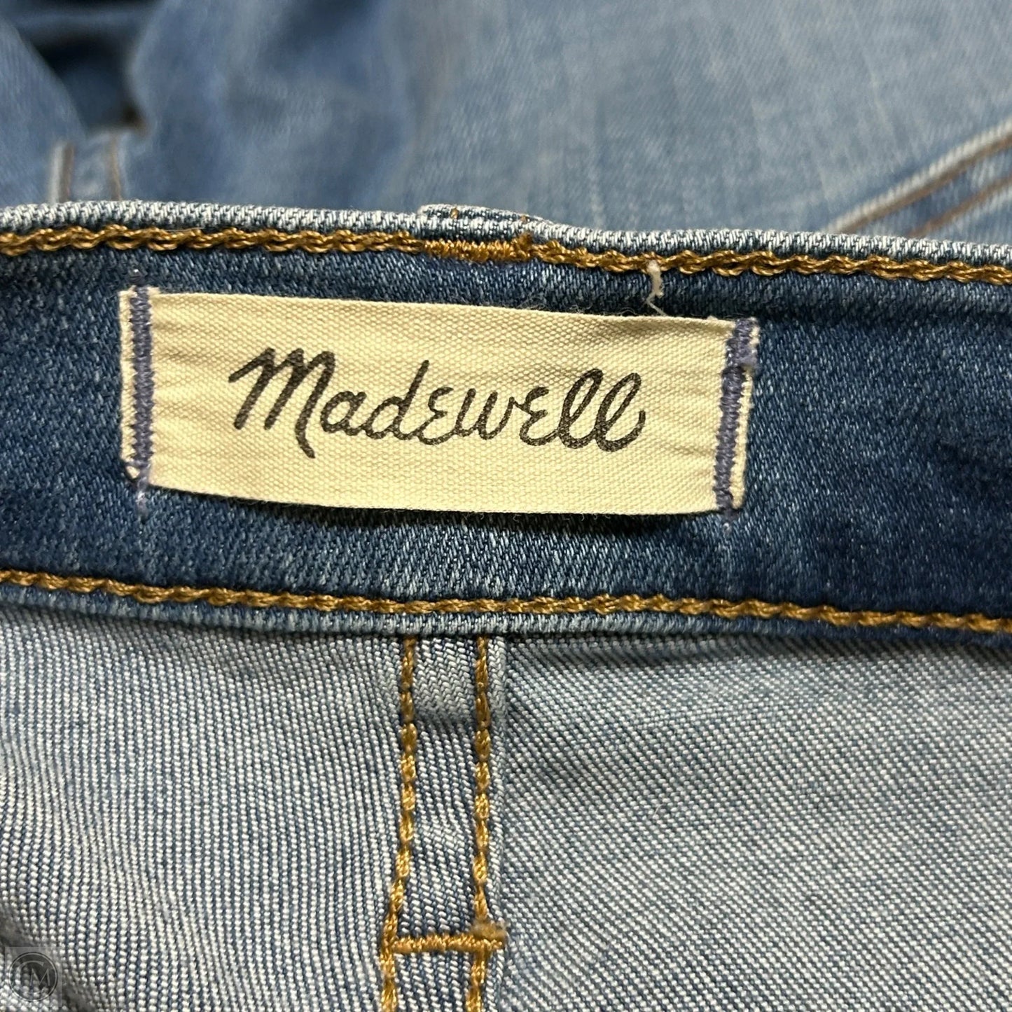 Jeans Boot Cut By Madewell In Blue Denim, Size: 2