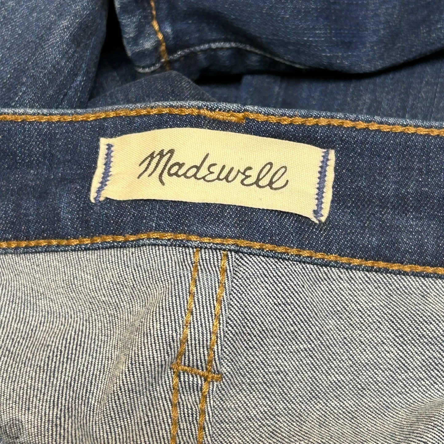 Jeans Boot Cut By Madewell In Blue Denim, Size: 2