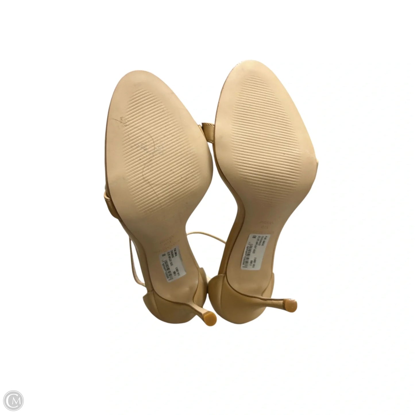 Sandals Heels Stiletto By Aqua In Tan, Size: 6