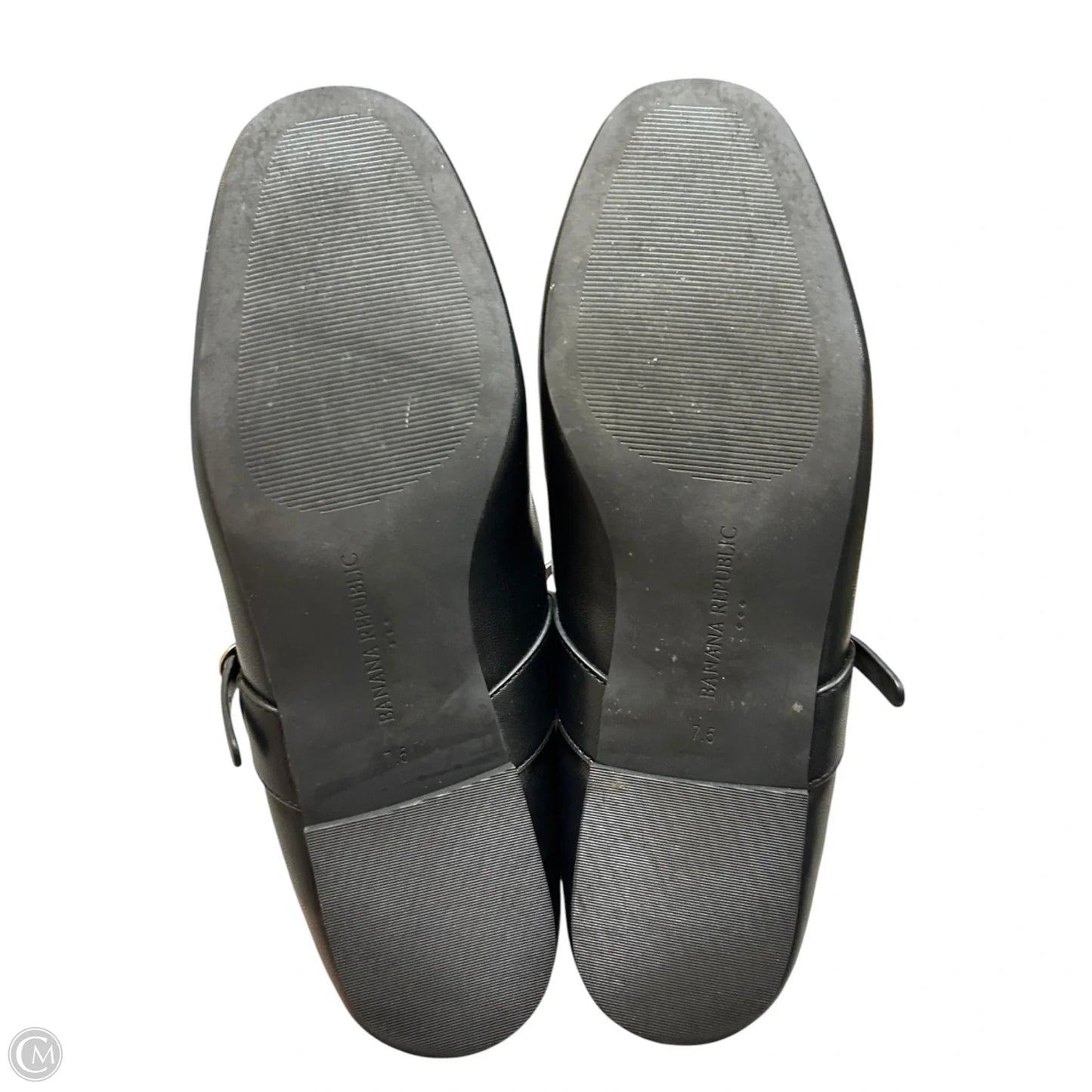 Shoes Flats By Banana Republic In Black, Size: 7.5