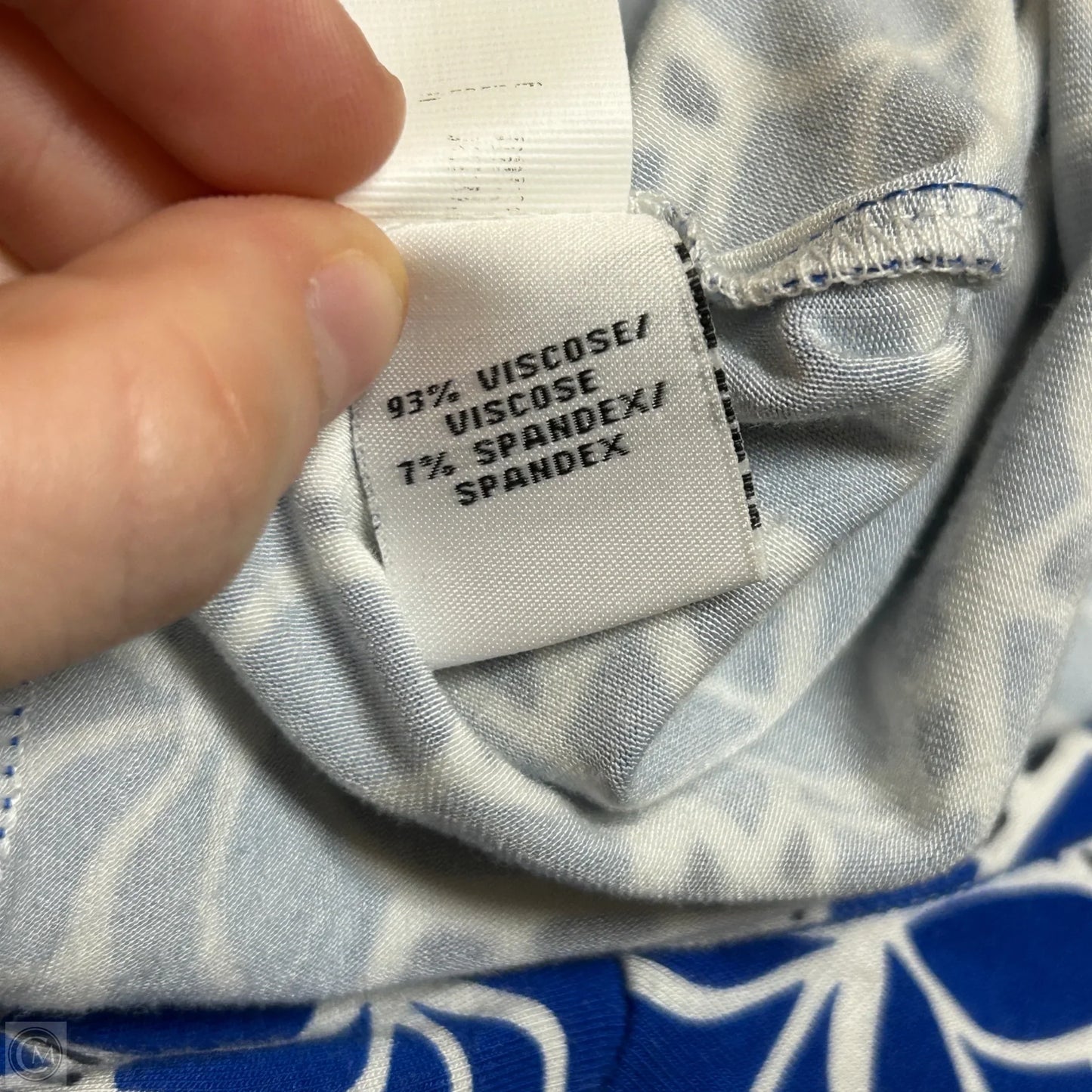 Dress Designer By Diane Von Furstenberg In Blue & White, Size: Xs