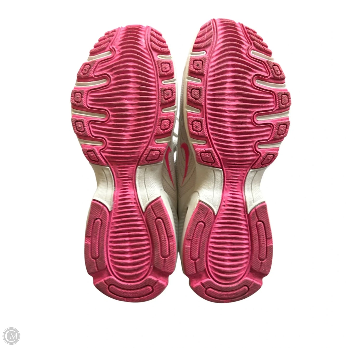 Shoes Athletic By Nike In Grey & Pink, Size: 7