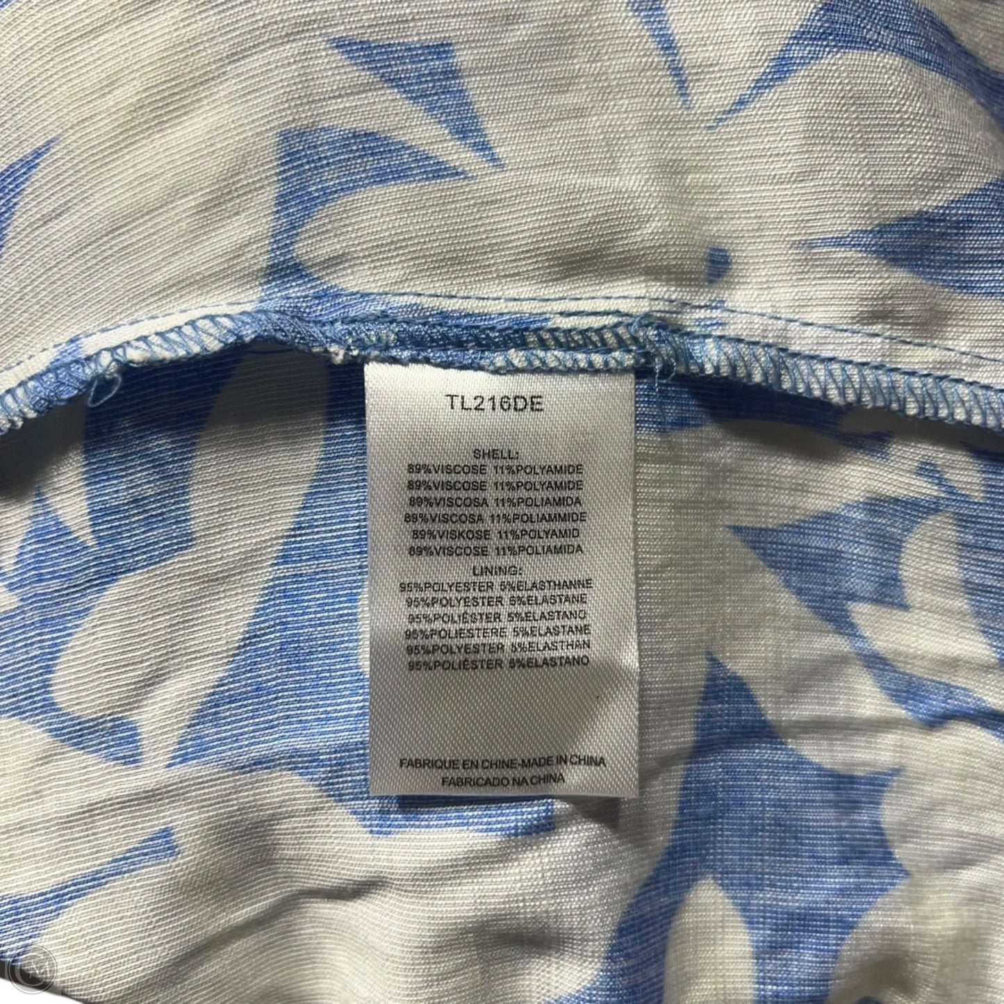 Jumpsuit By Lili Sidonio In Blue & White, Size: Xs