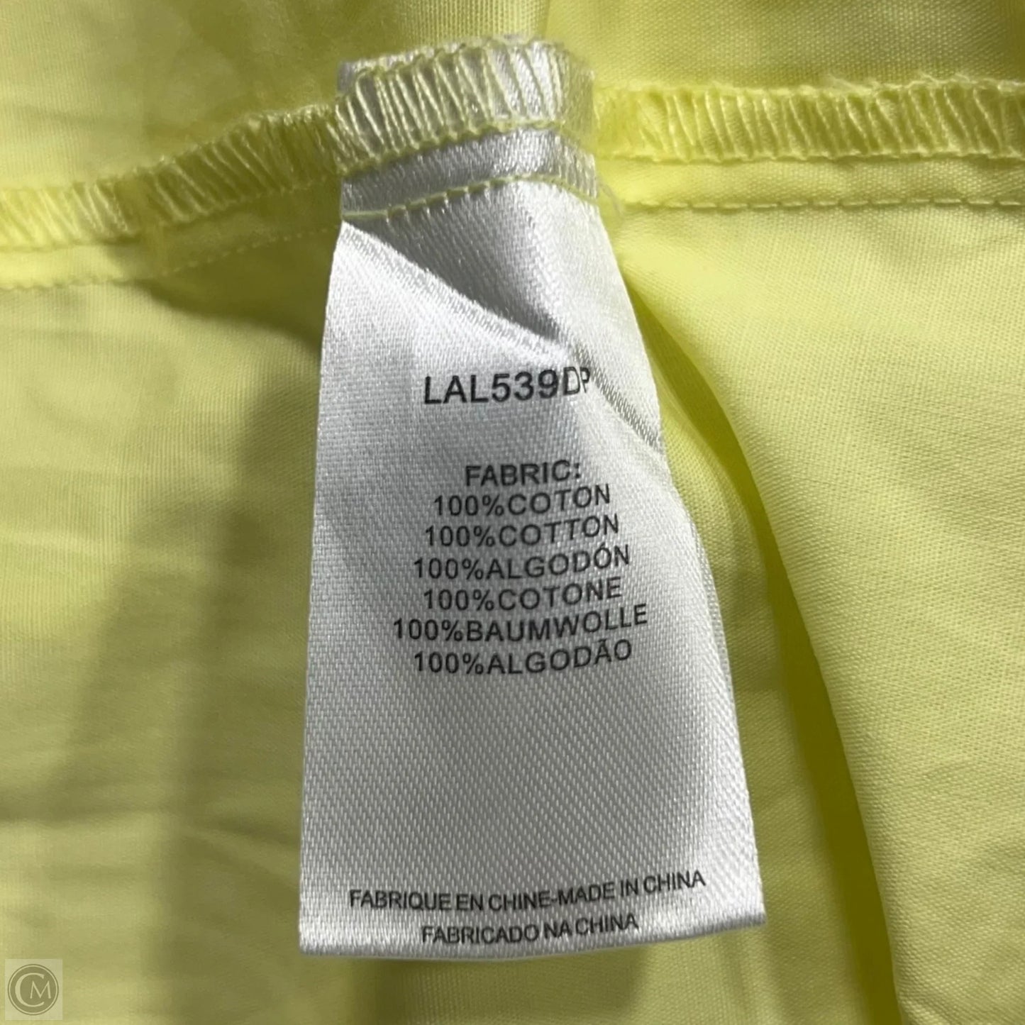 Dress Casual Maxi By Lili Sidonio In Yellow, Size: L