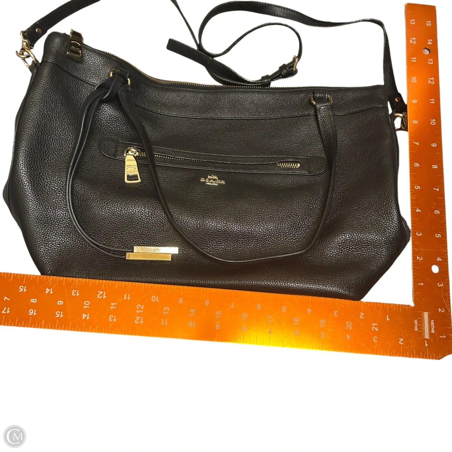 Tote Designer By Coach, Size: Large