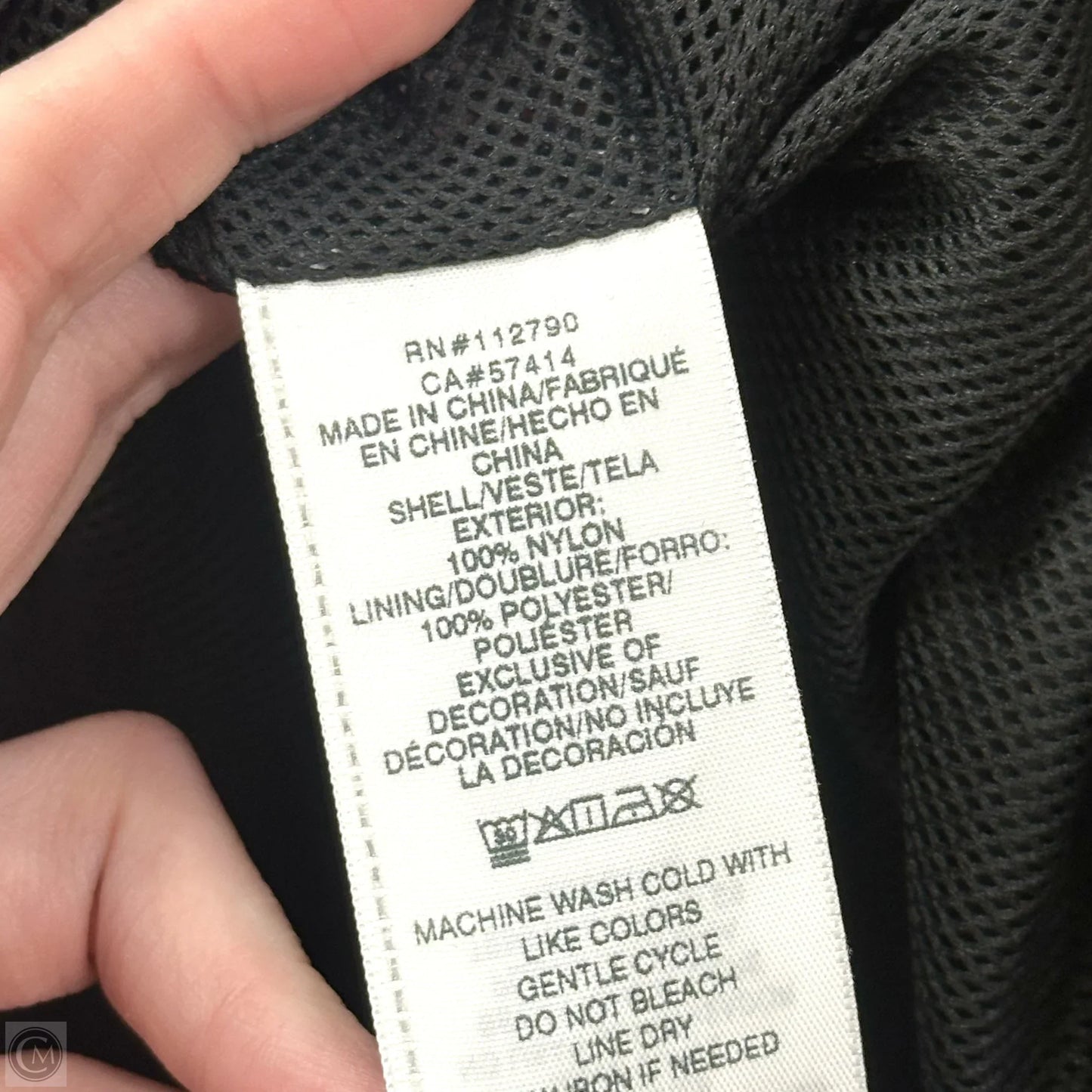 Jacket Windbreaker By True Religion In Black, Size: M